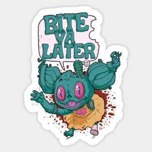 The cutest Zombie! Sticker